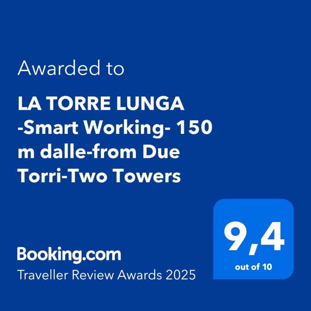 La Torre Lunga -Smart Working- 150 M Dalle-From Due Torri-Two Towers Bologna Exterior foto